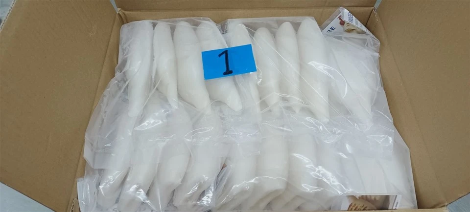 Frozen Squid Tubes Customized