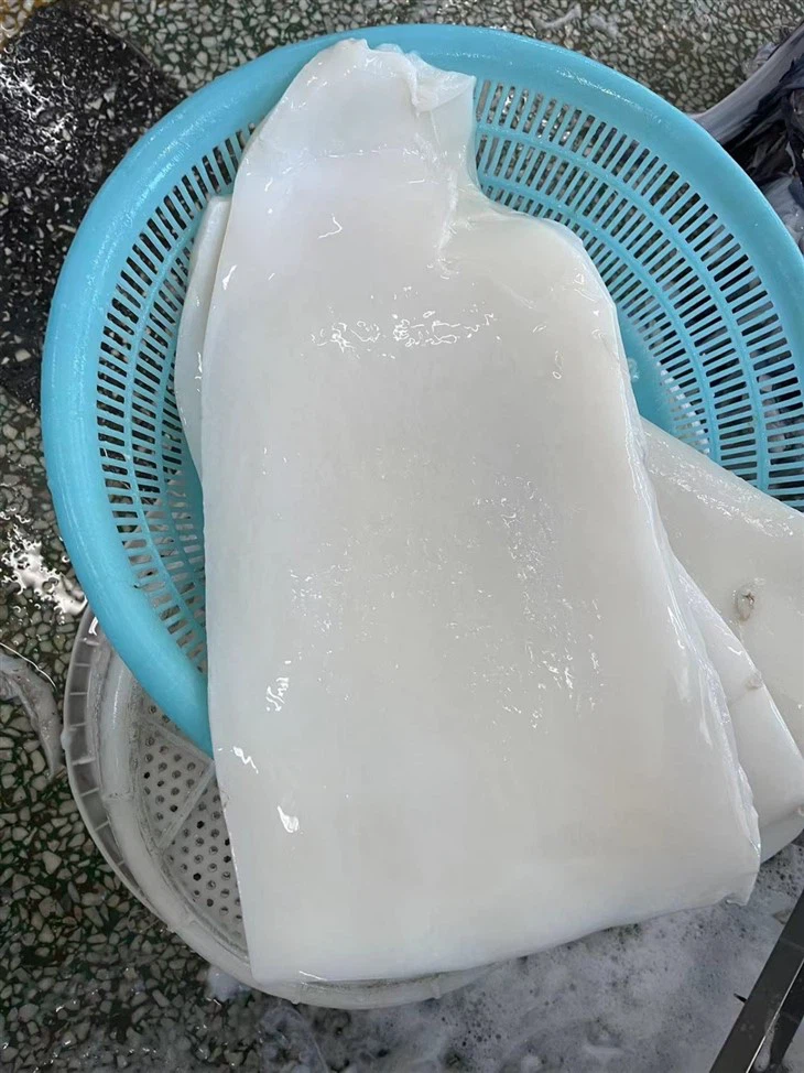 Hot Selling Skin Off Frozen Giant Squid Fillet