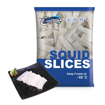 Fatias de lula personalizadas